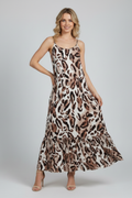 Lightweight Leopard Maxi Dress