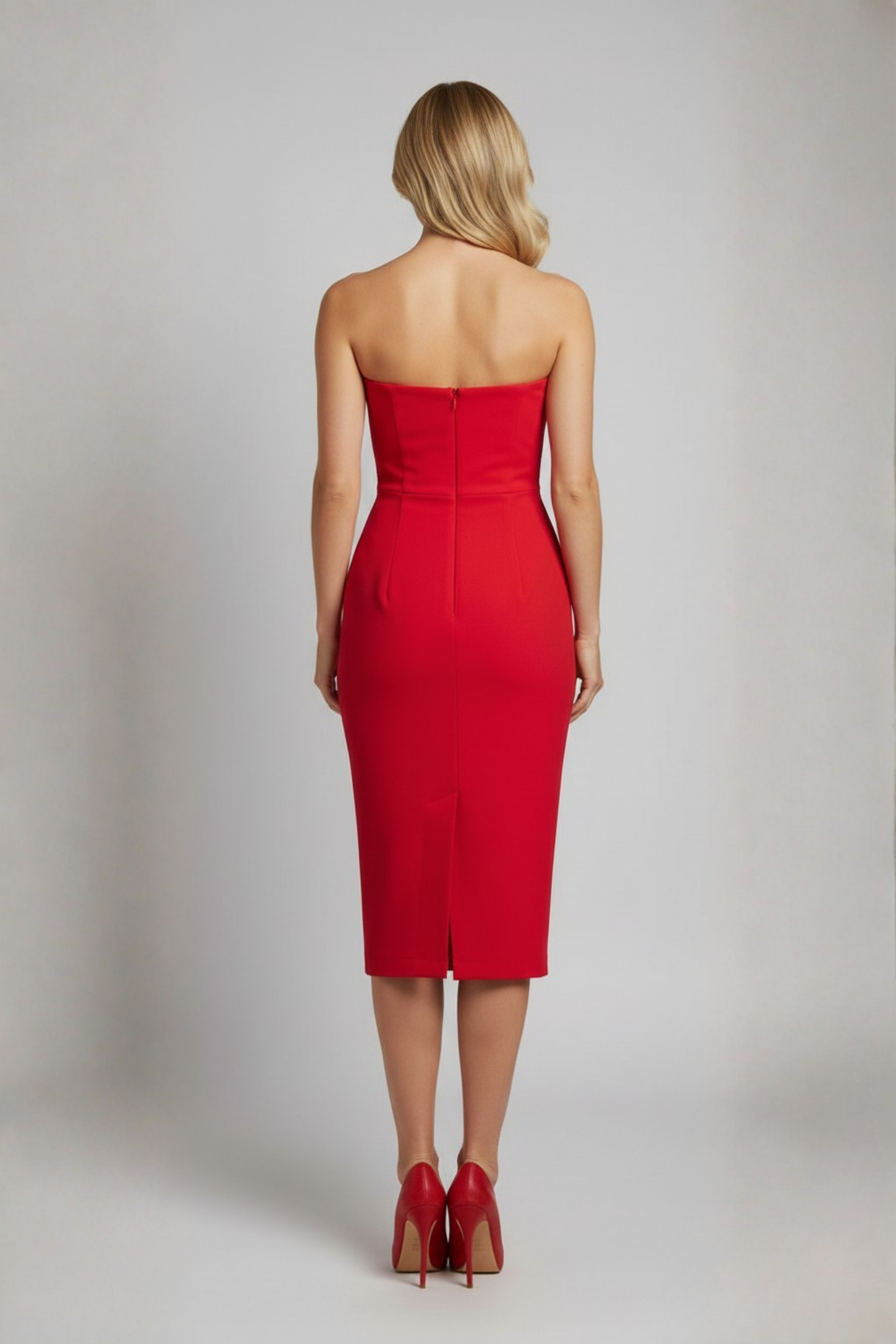 Red Pencil Dress