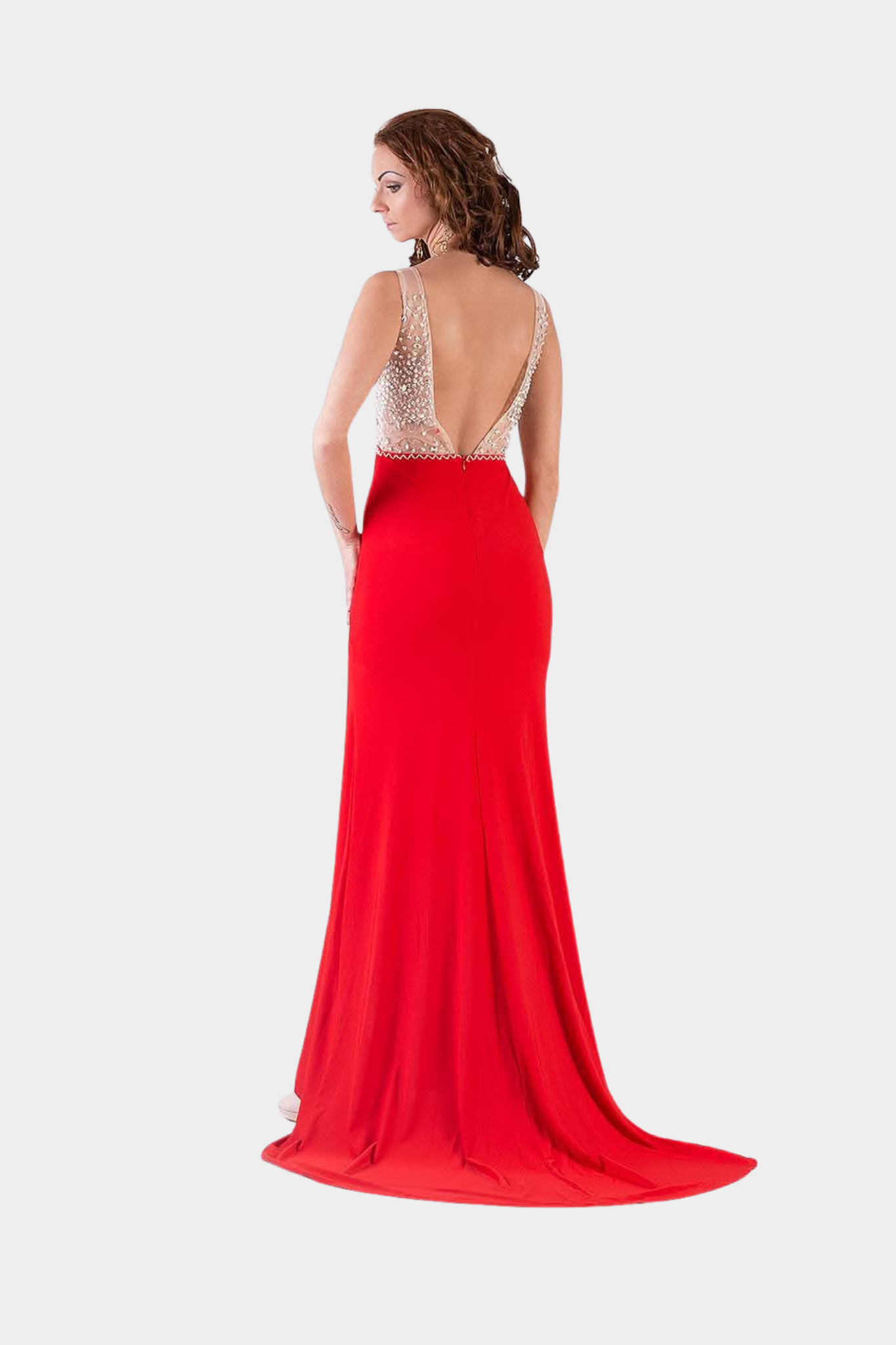 Low Back Mermaid Dress