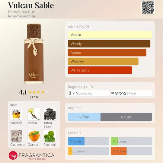 French Avenue Vulcan Sable - 100ml