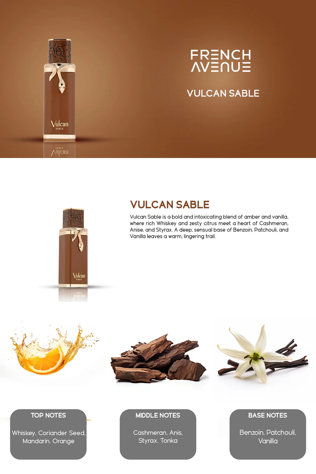 French Avenue Vulcan Sable - 100ml