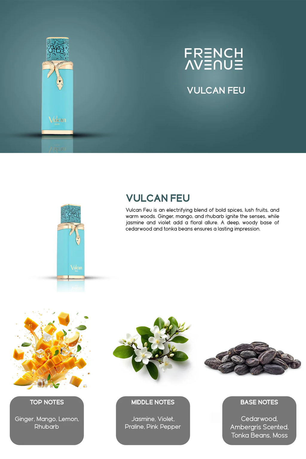 French Avenue Vulcan Feu - 100ml