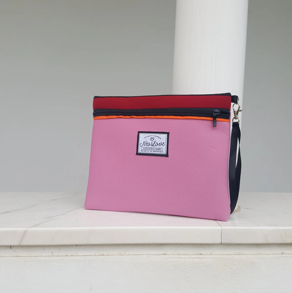 Neo Love Neoprene Beach Bag - Pink