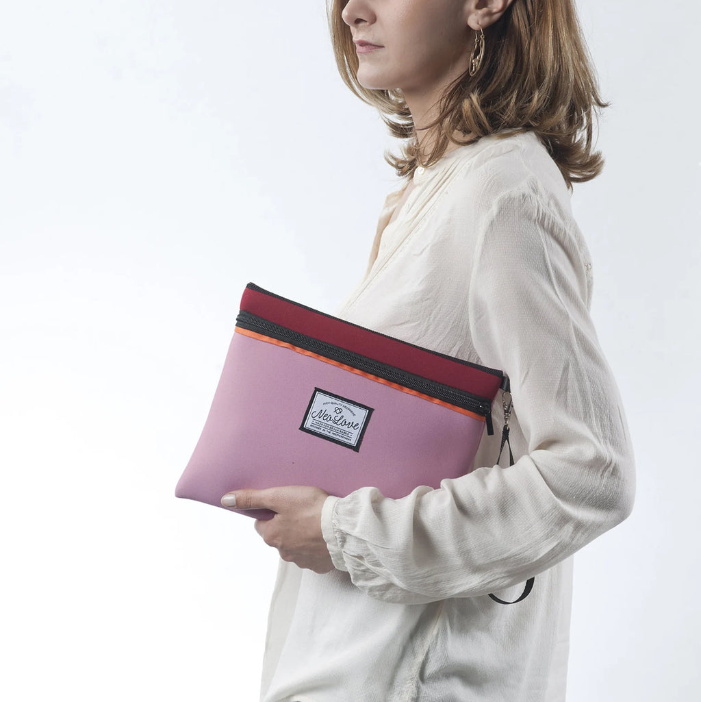 Neo Love Neoprene Beach Bag - Pink