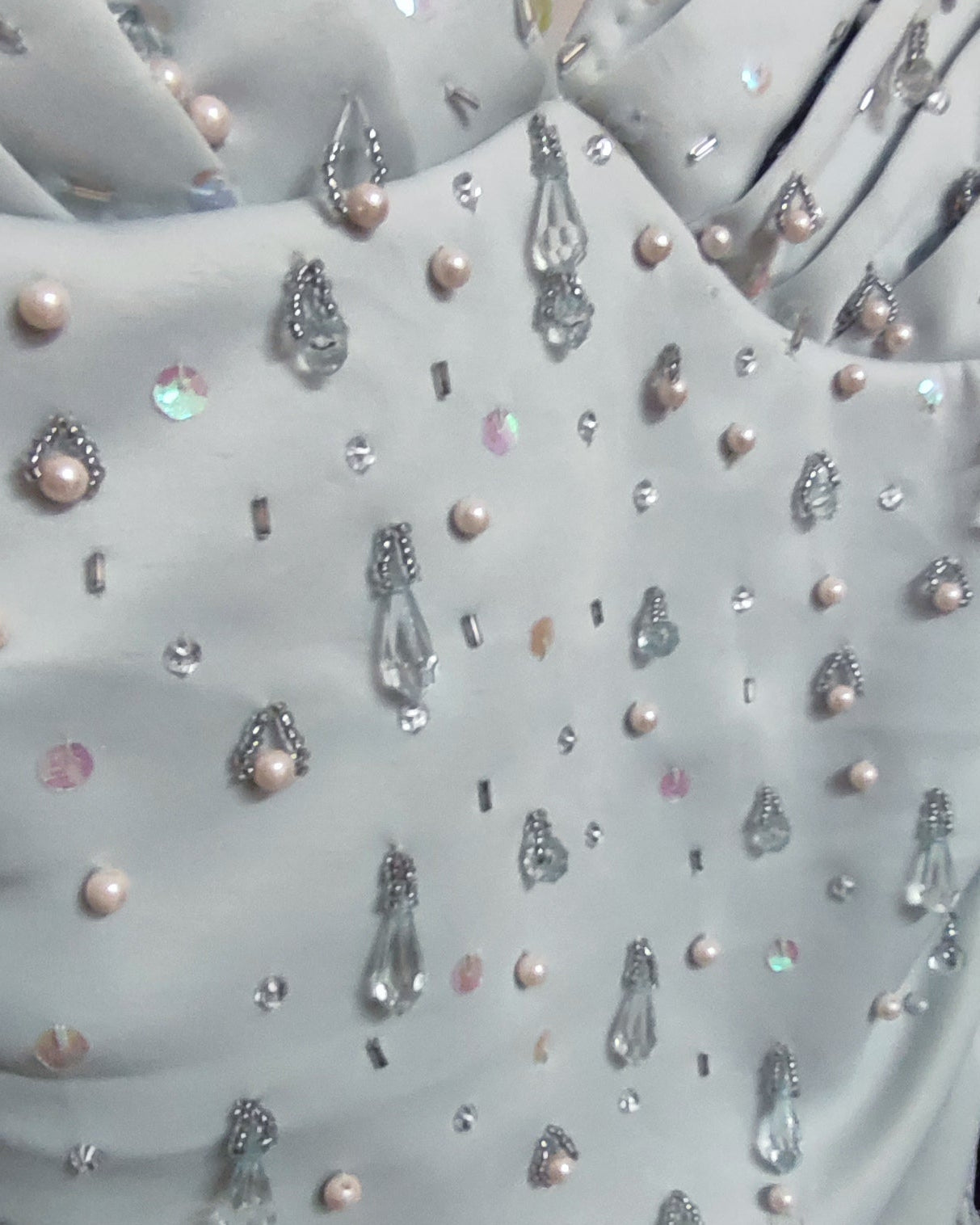 Petite Sweetheart Neckline Embellished Midi Dress