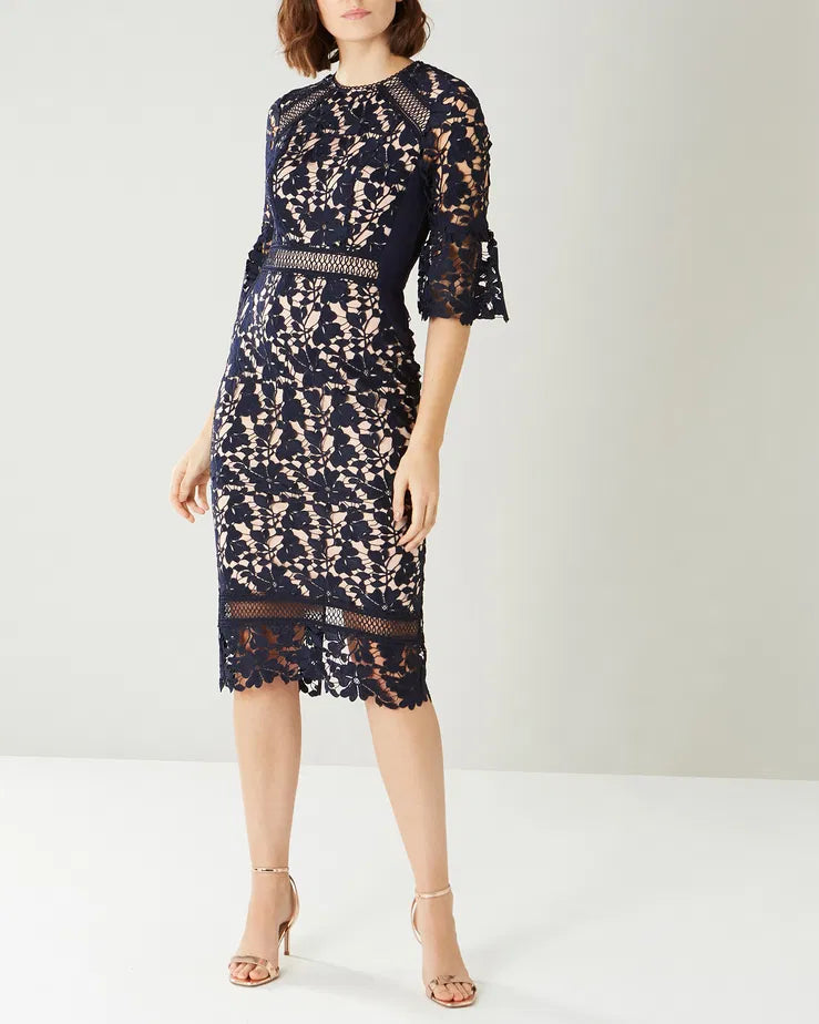 Maria Lace Shift Dress