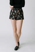 Jacquard Floral Shorts