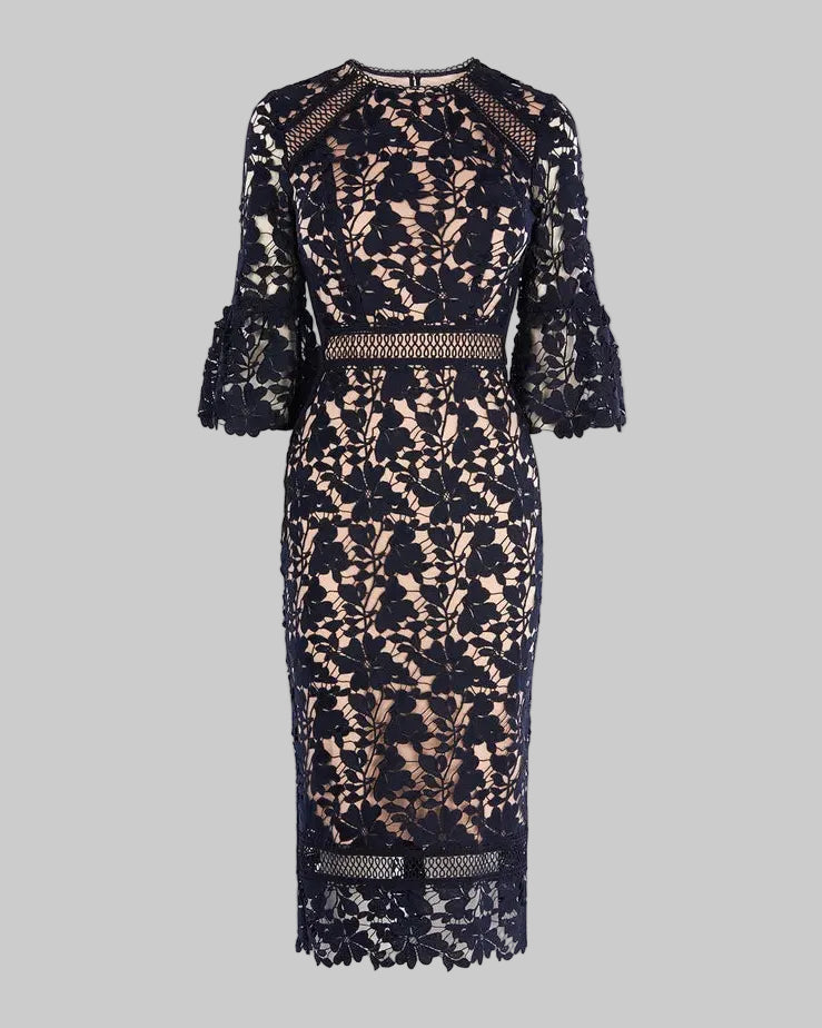 Maria Lace Shift Dress