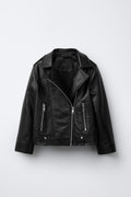 Faux Leather Biker Jacket