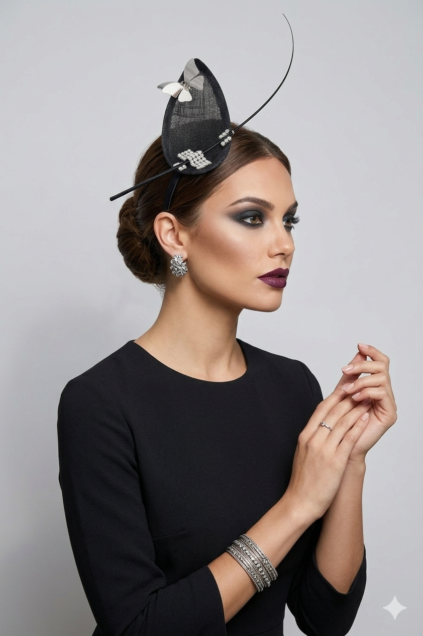 Butterfly and Quill Chic Fascinator Hairband