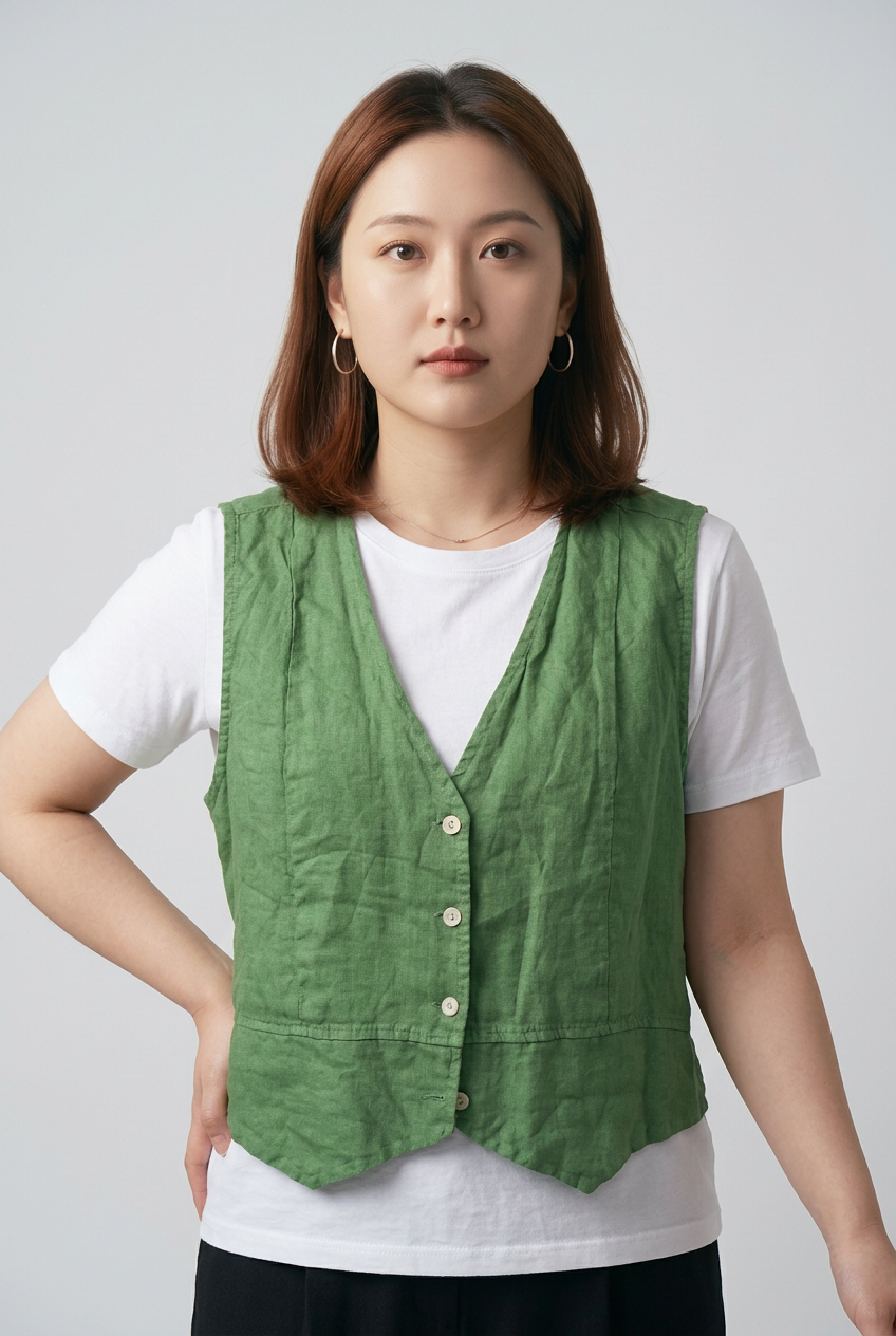 Linen Vest