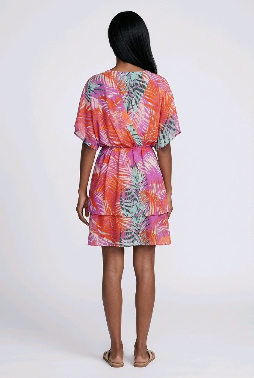 Tropical Print Dress