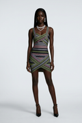 Neon Bodycon Mini Dress