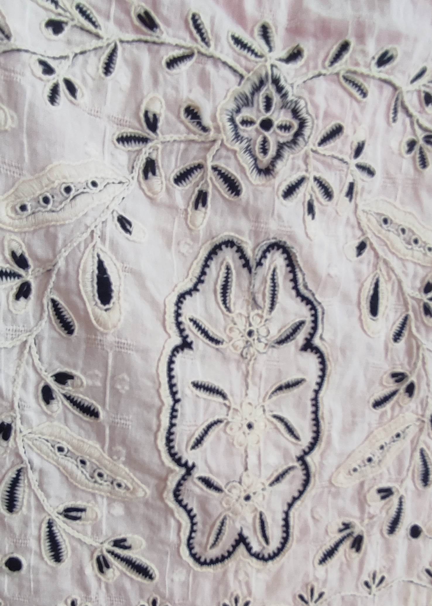 Embroidered Frill Cami