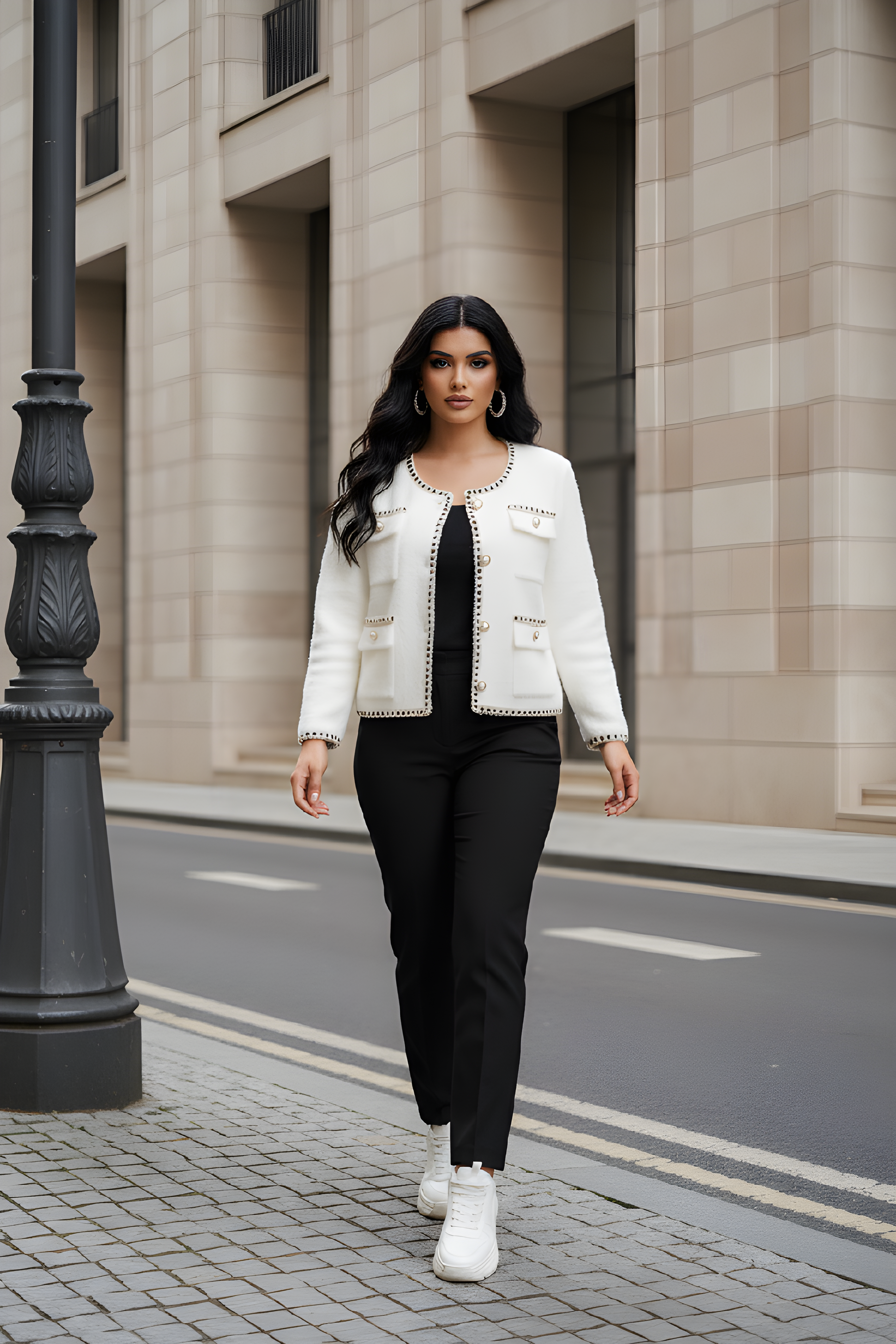 Chic Cardigan with pocket detail